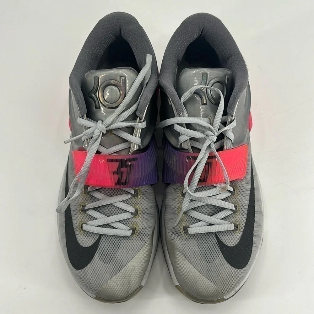 Nike KD 7 All Star Kevin Durant Platinum Silver 742548-090 Size 12